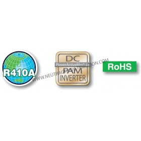 PLAFONNIERS (UNITÉ INTÉRIEURE + EXTÉRIEURE) R410 FDE140VGNA