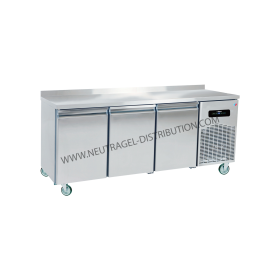 Desserte gamme snacking P-600 mm - grilles 430x333 mm 2 portes