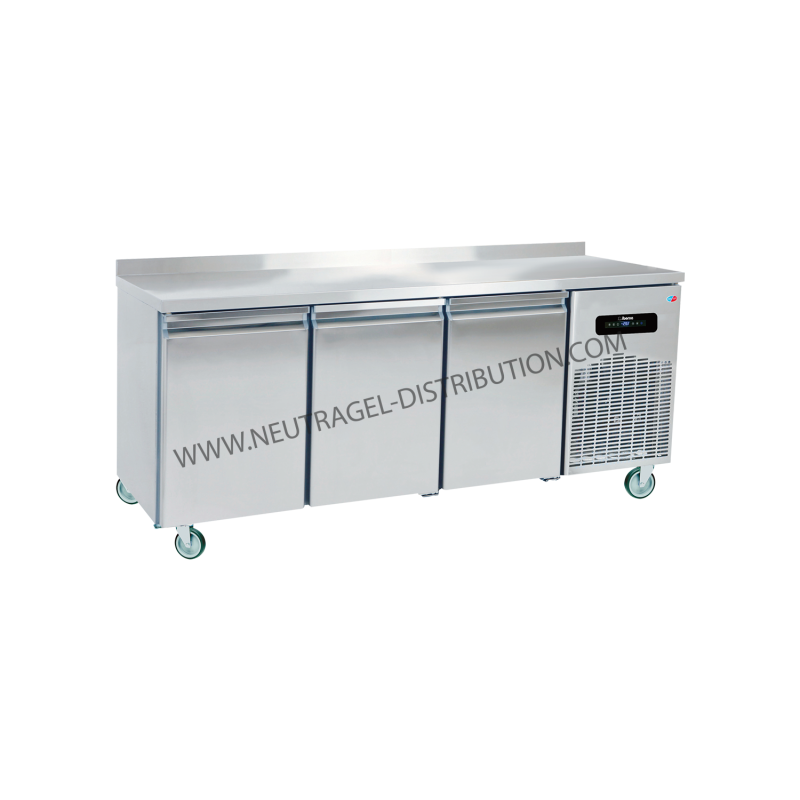 Desserte gamme snacking P-600 mm - grilles 430x333 mm 2 portes