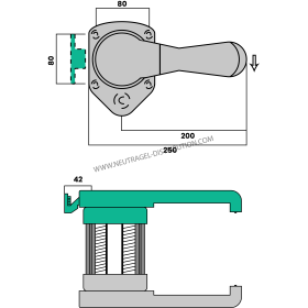 4025 VERSION STANDARD SANS CLÉ DROITE