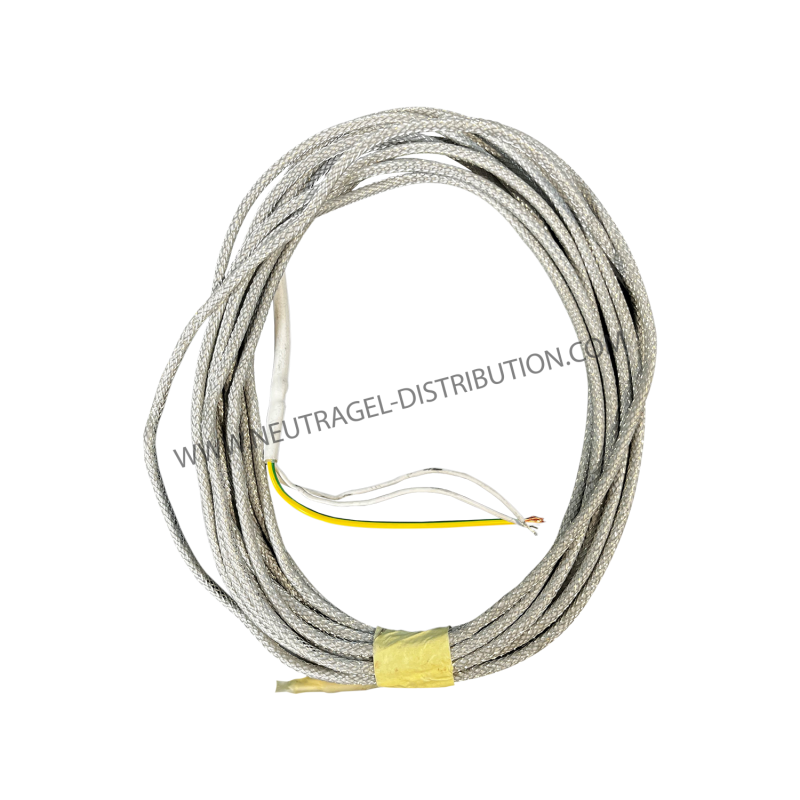 Cordon chauffant 7 m pour entourage de porte 1 alimentation avec tresse