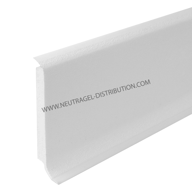 Plinthes PVC hauteur 80 mm