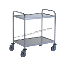 Chariot 2 plateaux  1000 X 500 mm