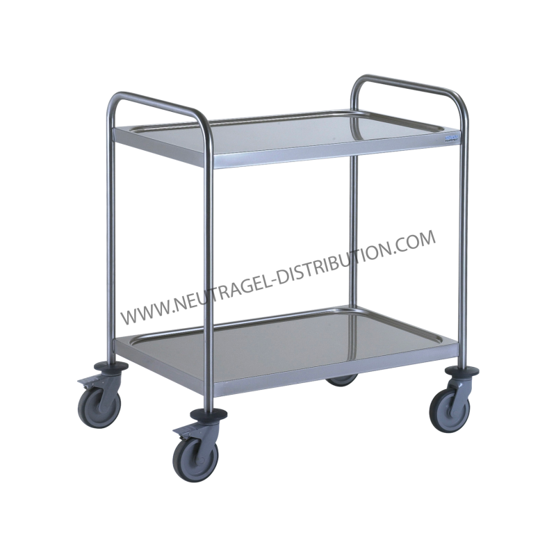 Chariot 2 plateaux  1000 X 500 mm