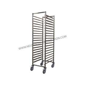 Echelle 600 X 400 à glissières soudées 20 niveaux