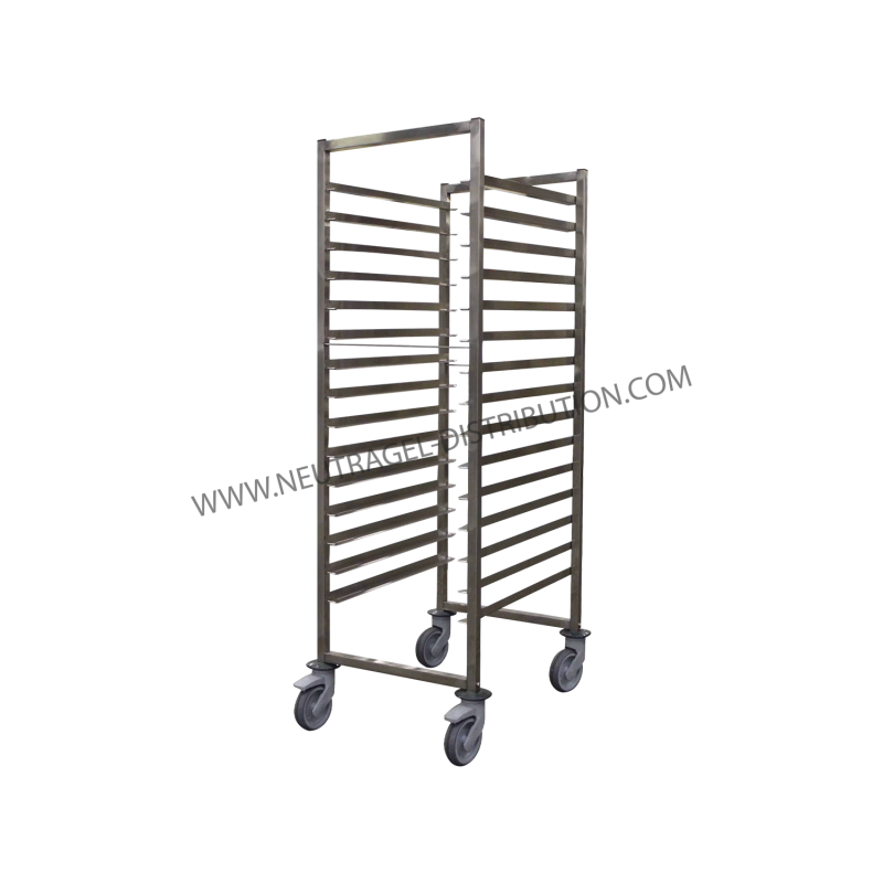 Echelle 600 X 400 à glissières soudées 15 niveaux