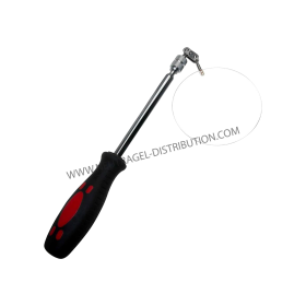 MIROIR CIRCULAIRE Ø 5 CM ARTICULÉ TÉLESCOPIQUE