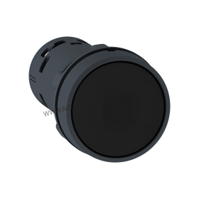BOUTON-POUSSOIR NOIR - 1 CONTACT XB7NA21