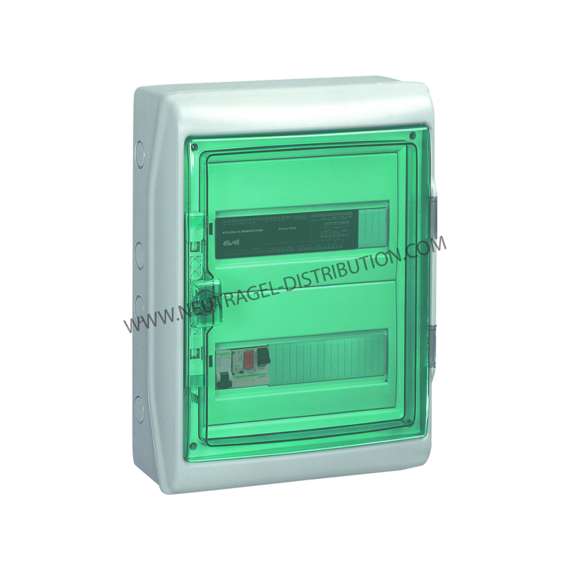 Coffret électrique de régulation (ventilateur et résistance) 14A Tri 380V