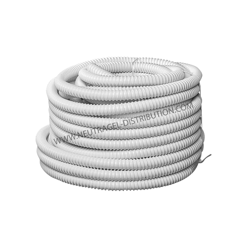 TUBES DE CONDENSATION ANNELÉS SOUPLES INTÉRIEUR LISSE 16 MM