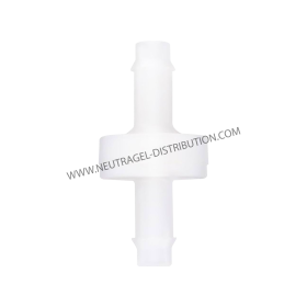 Clapet anti-retour pour tuyau 6mm (1/4'')