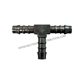 Connexion "T" pour tuyau 6mm (1/4'')