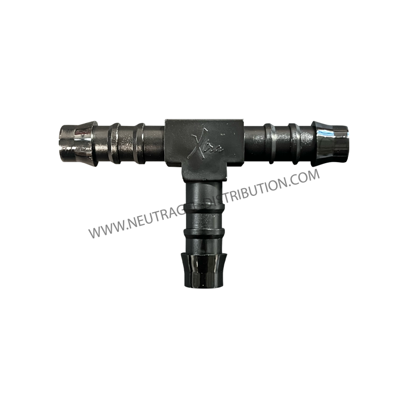 Connexion "T" pour tuyau 6mm (1/4'')