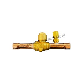 VANNE À BOISSEAU SPHÉRIQUE AVEC PIQUAGE 1/2"