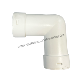 CONNEXIONS À 90° POUR TUBE DE CONDENSATION RIGIDE DE 25 MM