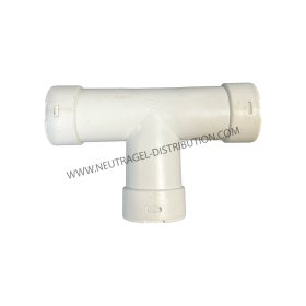 CONNEXIONS "T" POUR TUBE DE CONDENSATION RIGIDE DE 25 MM
