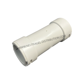 RALLONGES DROITES 180° POUR TUBE DE CONDENSATION RIGIDE DE 20 MM