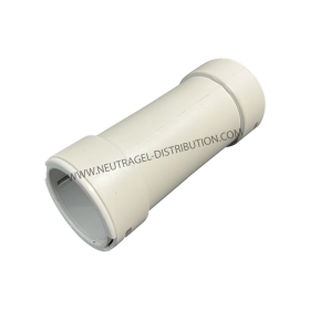 RALLONGES DROITES 180° POUR TUBE DE CONDENSATION RIGIDE DE 25 MM