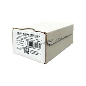 Vis empreinte carrée tête blanche 16 mm