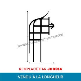 BALAI RACLEUR DE PORTE POSITIVE JCD013