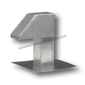 PASSAGE DE TOITURE EN ALUMINIUM 80 X 80 MM