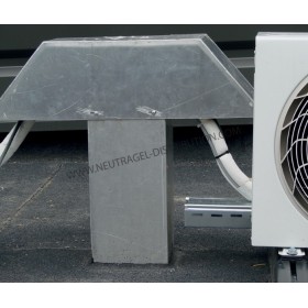 PASSAGE DE TOITURE EN ALUMINIUM 200 X 200 MM