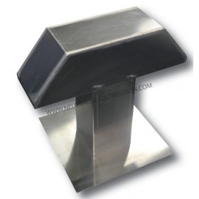 PASSAGE DE TOITURE EN ALUMINIUM 200 X 200 MM