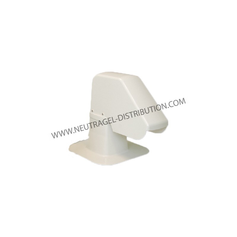 PASSAGE DE TOITURE EN SYNTHÉTIQUE 125 x 125 MM