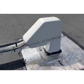 PASSAGE DE TOITURE EN SYNTHÉTIQUE 125 x 125 MM