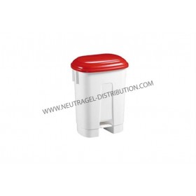 Poubelle polypropylène à pédale 60 L