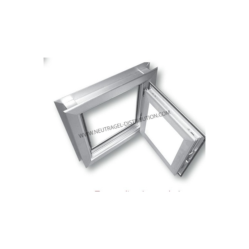 Trappe d'accès semi isolée anodisée