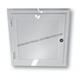 Trappe d'accès semi isolée laquée blanc