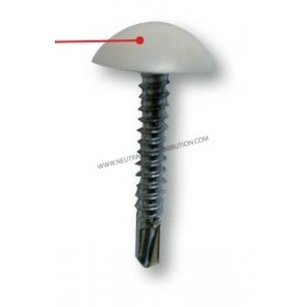 Bouchons cache-vis Blanc Ø 4,8 mm