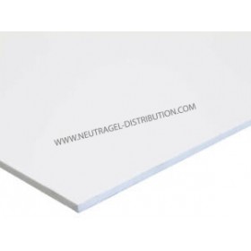 Plaque en PVC co-extrudé rigide