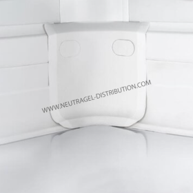 Angle interne 3 directions hauteur 80 mm