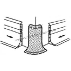 Angle externe 2 directions hauteur 100 mm