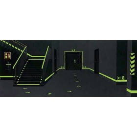 Film PVC photoluminescent auto-adhesif