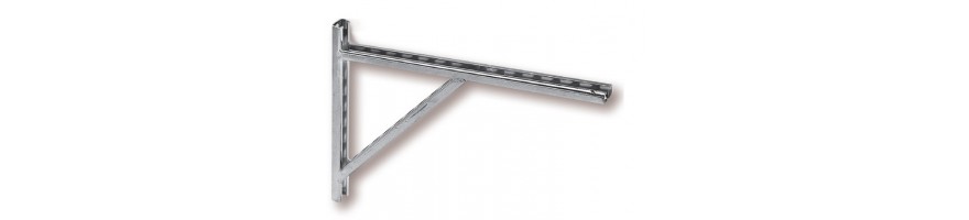 Zingué - profil 38x40 mm pour unités larges