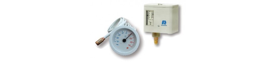 Indicateurs de température mécaniques | Pressostats