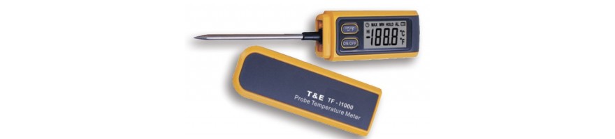 Thermomètres avec sondes à piquer