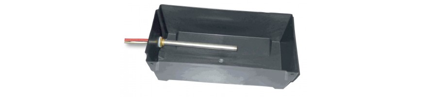 Bacs évaporateurs polypropylène et aluminium