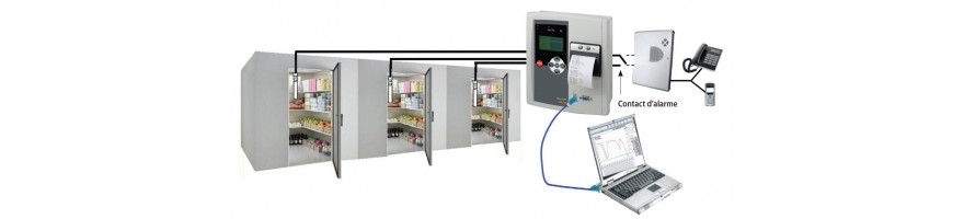 Centrales d'enregistrement de température